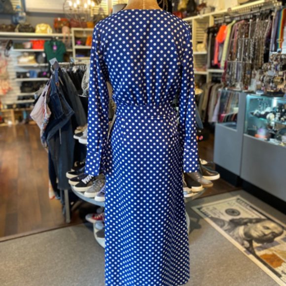 1901 POLKA DOT DRESS SZ SMALL - Picture 3 of 5